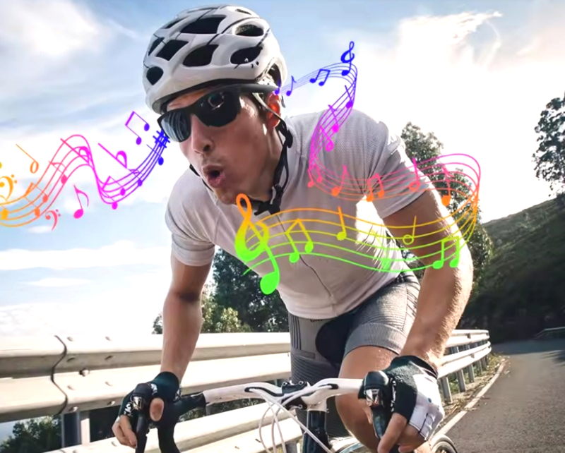 Lentes de sol Bluetooth, escucha música y contesta llamados con un toque.